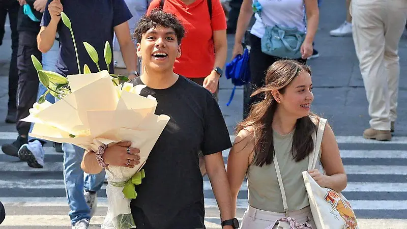 El amor florece en el corazón de la CDMX [Fotorreportaje]